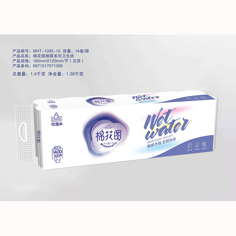 棉花圖牌啟蒙系列衛生紙